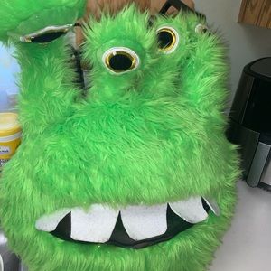 Green alien mask